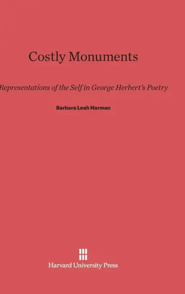 Cover of Costly Monuments