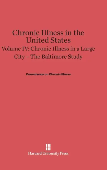 Cover of Chronic Illness in the United States, Volume IV