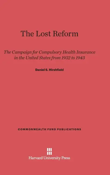 Cover of The Lost Reform