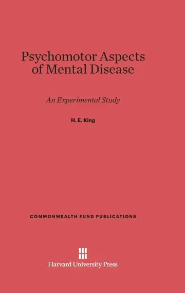 Cover of Psychomotor Aspects of Mental Disease
