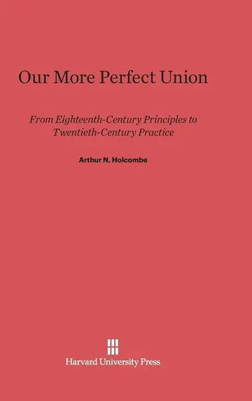 Cover of Our More Perfect Union
