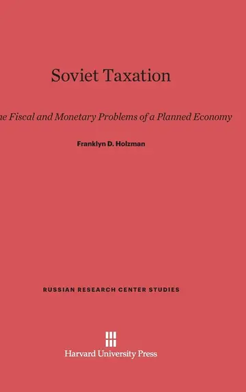 Cover of Soviet Taxation