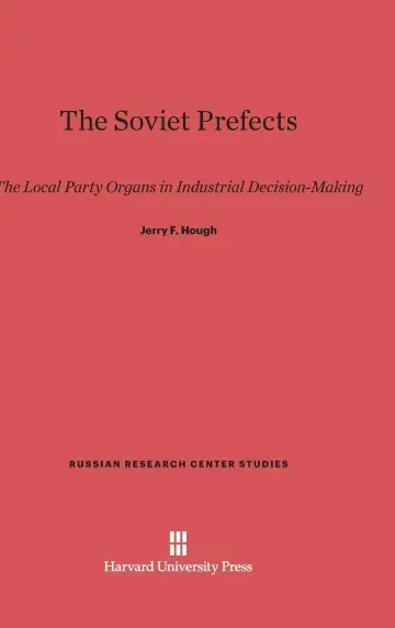 Cover of The Soviet Prefects