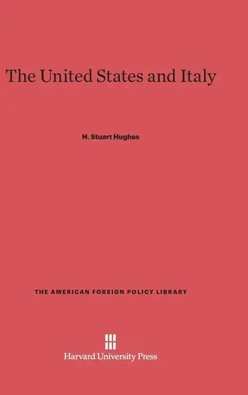 Cover of The United States and Italy