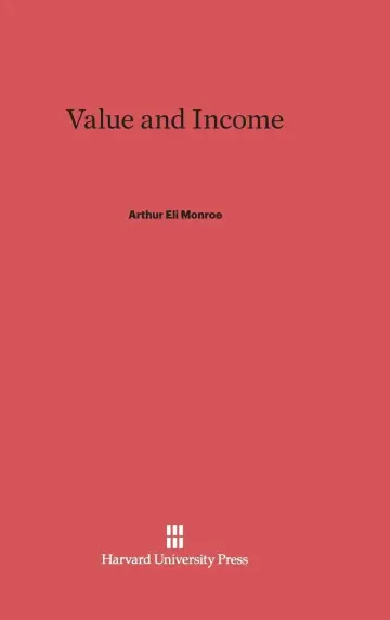 Cover of Value and Income