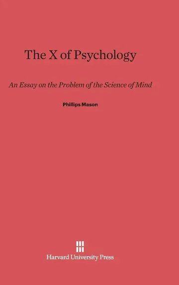 Cover of The X of Psychology