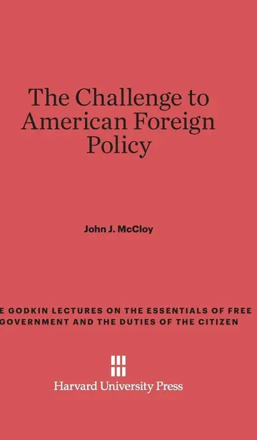 Cover of The Challenge to American Foreign Policy