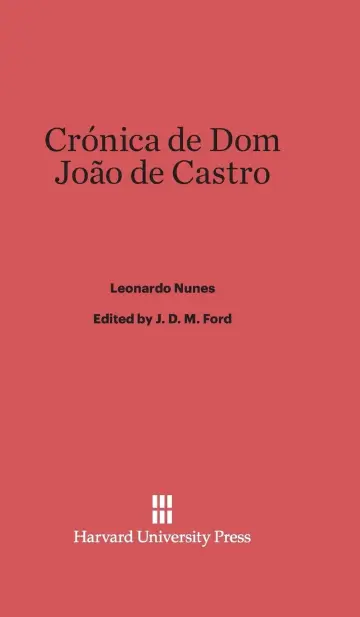 Cover of Cronica de Dom Joao de Castro