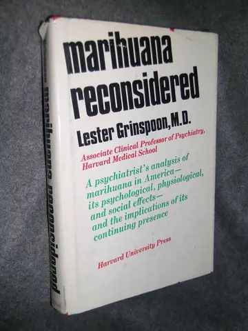 Cover of Marijuana Reconsidered
