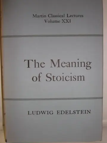 Cover of The Meaning of Stoicism