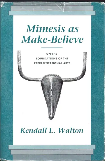 Cover of Mimesis as Make–Believe – On the Foundations of the Representational Arts