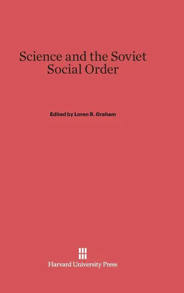 Cover of Science and the Soviet Social Order
