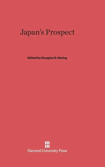 Cover of Japan's Prospect