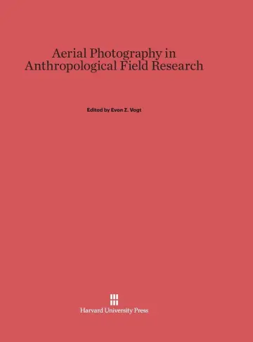 Cover of Aerial Photography in Anthropological Field Research