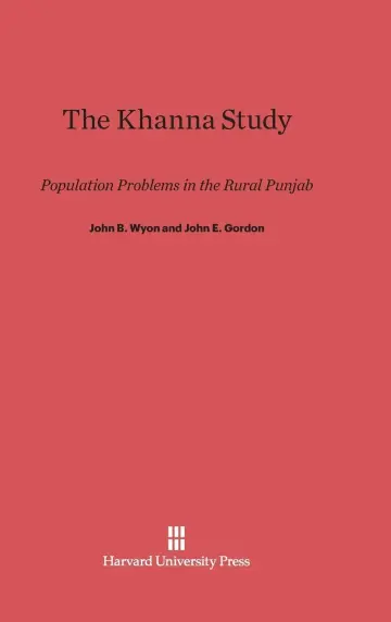 Cover of The Khanna Study