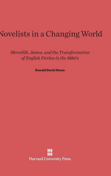 Cover of Novelists in a Changing World