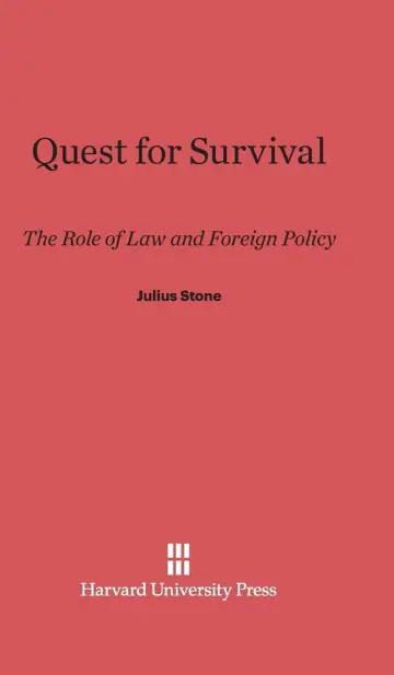 Cover of Quest for Survival
