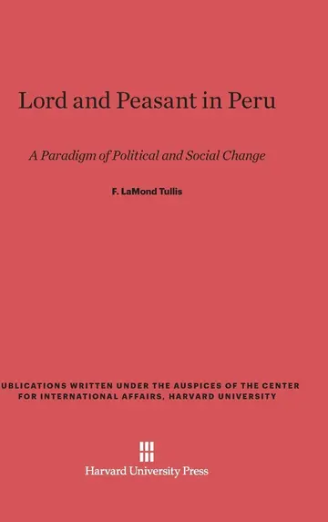 Cover of Lord and Peasant in Peru