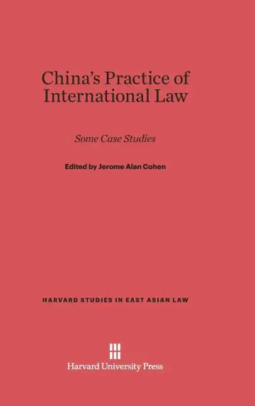 Cover of China's Practice of International Law