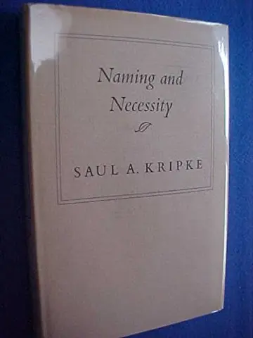 Cover of Naming & Necessity
