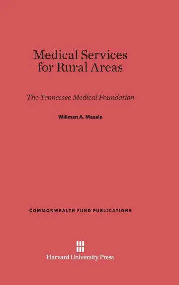 Cover of Medical Service for Rural Areas