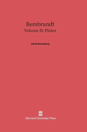 Cover of Rembrandt, Volume II, Plates