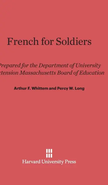 Cover of French for Soldiers