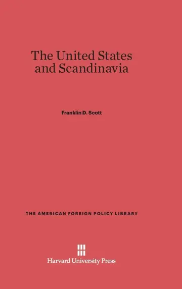 Cover of The United States and Scandinavia