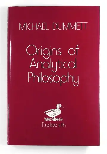 Cover of Origins of Analytical Philosophy