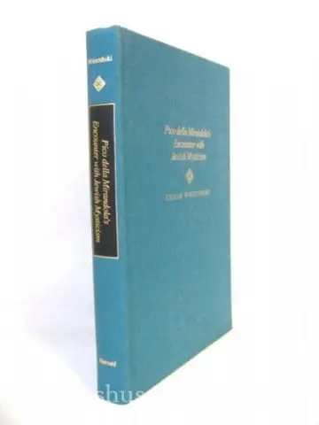 Cover of Pico Della Mirandola′s Encounter with Jewish Mysticism
