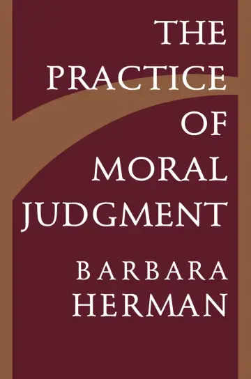 Cover of The Practice of Moral Judgement