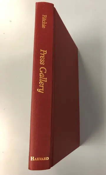Cover of Press Gallery – Congress & the Washington Correspondents