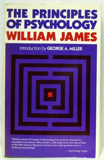 Cover of Principles of Psychology