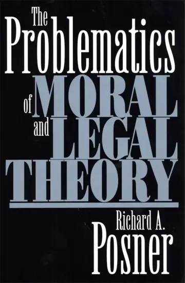 Cover of The Problematics of Moral & Legal Theory