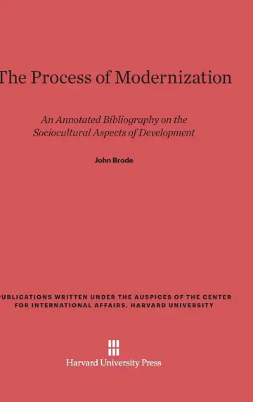 Cover of Process of Modernization