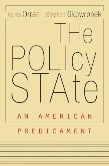 Cover of The Policy State – An American Predicament