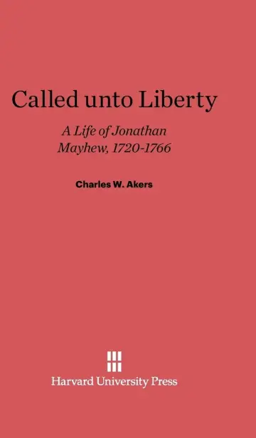 Cover of Called Unto Liberty