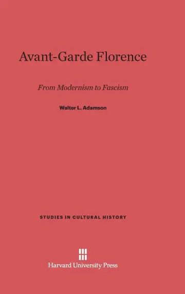 Cover of Avant-Garde Florence