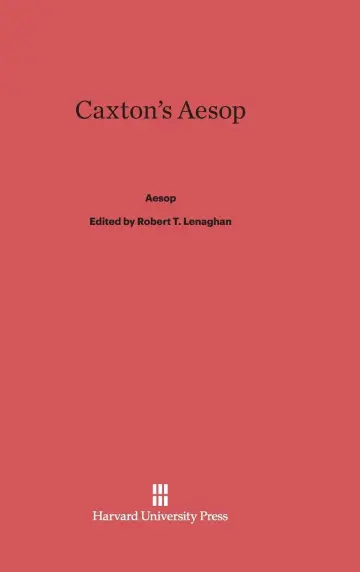 Cover of Caxton's Aesop