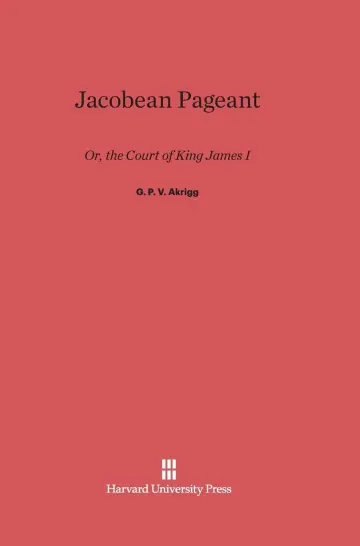 Cover of Jacobean Pageant