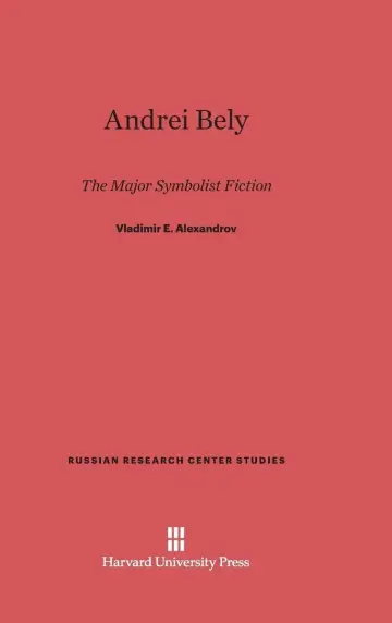 Cover of Andrei Bely