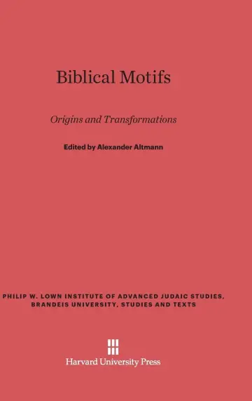 Cover of Biblical Motifs