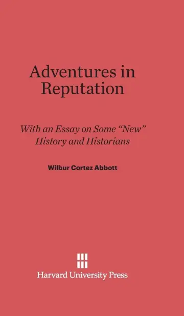 Cover of Adventures in Reputation