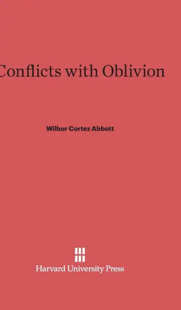 Cover of Conflicts with Oblivion
