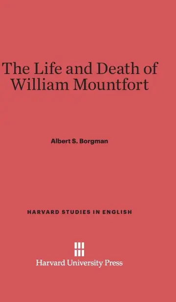 Cover of The Life and Death of William Montfort
