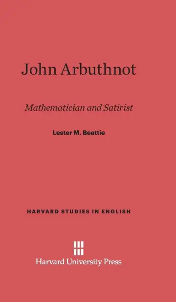 Cover of John Arbuthnot