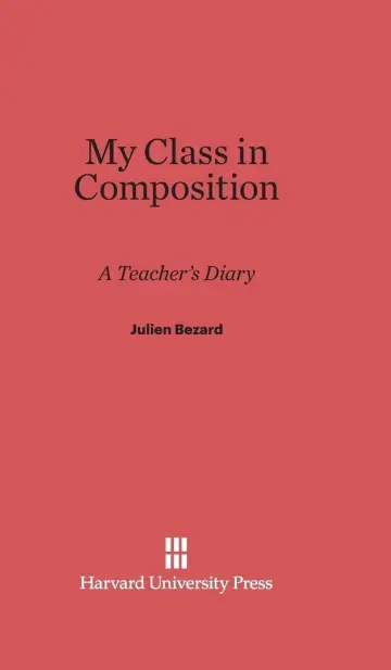 Cover of My Class in Composition
