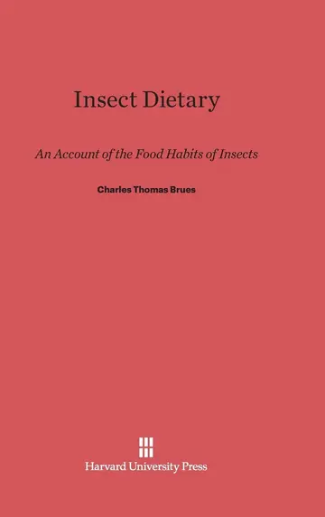 Cover of Insect Dietary