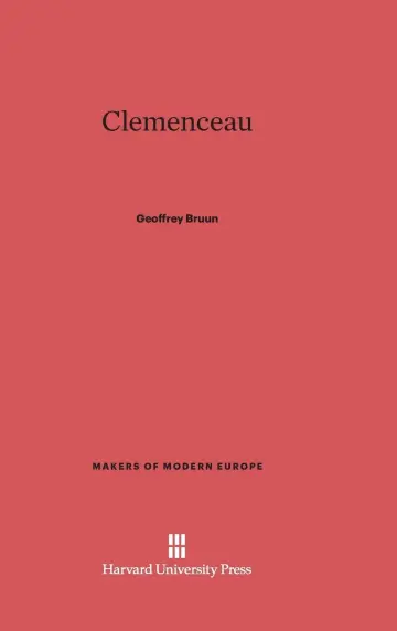 Cover of Clemenceau