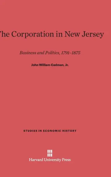 Cover of The Corporation in New Jersey